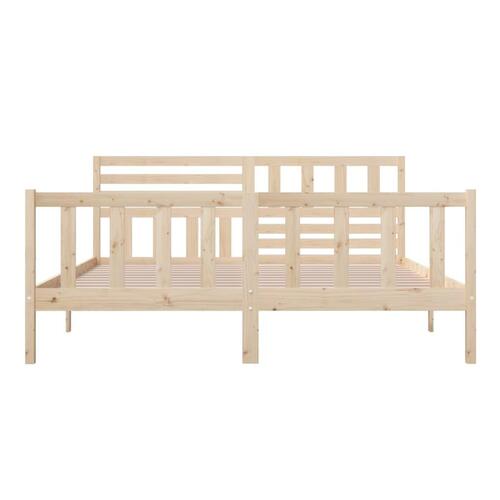Sengeramme 180x200 cm Super King massivt træ