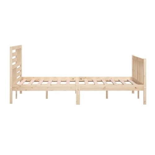 Sengeramme 180x200 cm Super King massivt træ