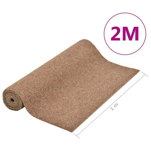Kunstgræs med knopper 2x1 m beige