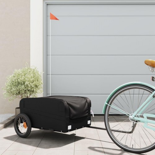 Cykelanhænger 30 kg jern sort