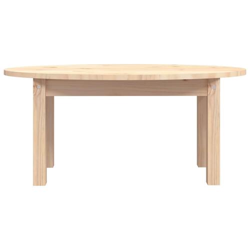 Sofabord 80x40x35 cm massivt fyrretræ