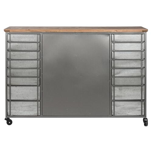 Kommode Home ESPRIT Metal Gran Vintage 123 x 34 x 83,5 cm