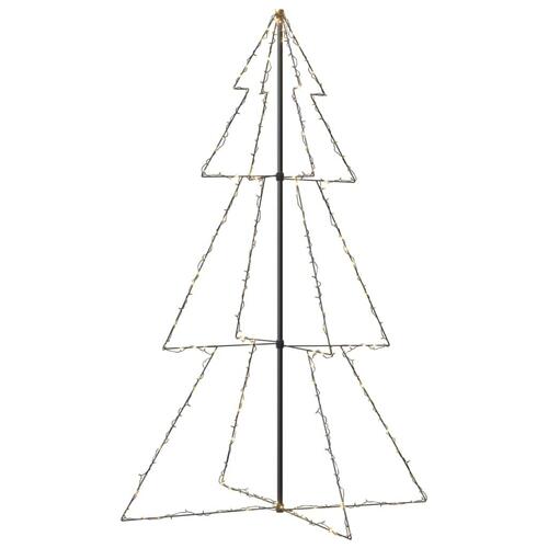 Lysende juletræ 118x180 cm 240 LED'er indendørs/udendørs