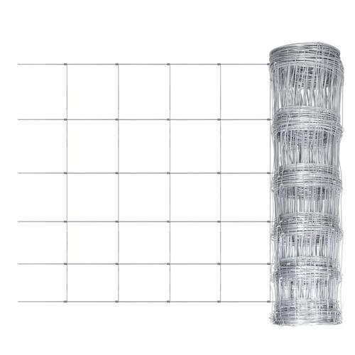 Havehegn galvaniseret stål 50 m 80 cm