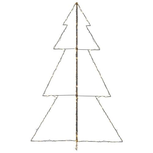Lysende juletræ 118x180 cm 240 LED'er indendørs/udendørs
