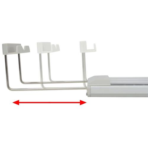 LED-akvarielampe 50-60 cm IP67 aluminium