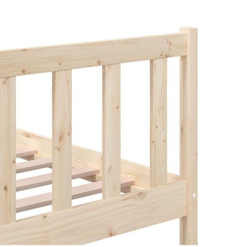 Sengeramme 200x200 cm massivt træ