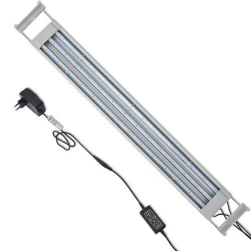 LED-akvarielampe 80-90 cm aluminium IP67