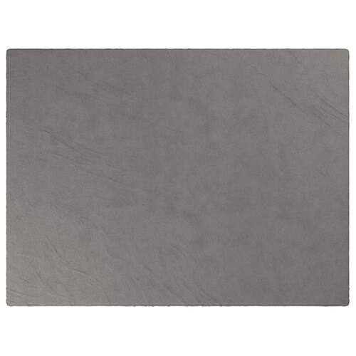 Tyngdetæppe med betræk 150x200 cm 11 kg stof grå