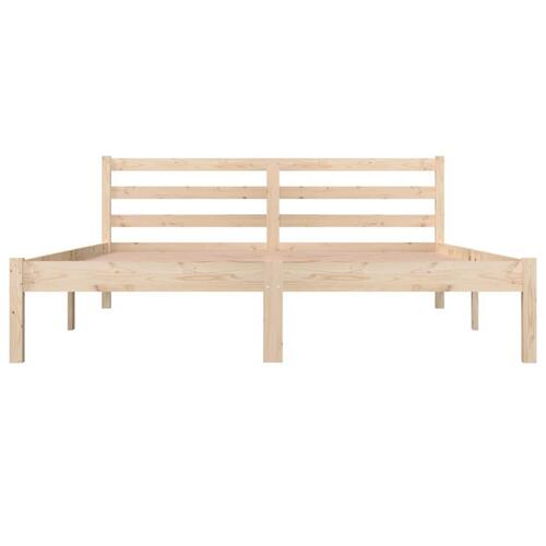 Sengeramme 150x200 cm massivt fyrretræ