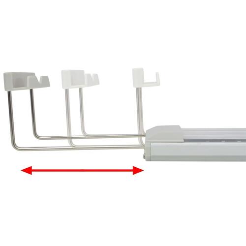 LED-akvarielampe 100-110 cm IP67 aluminium