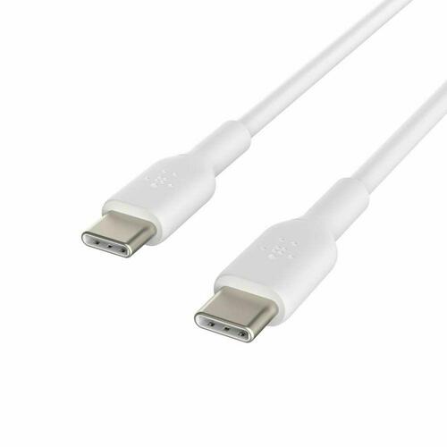 USB-C til USB-C-kabel Belkin CAB003BT2MWH Hvid 2 m