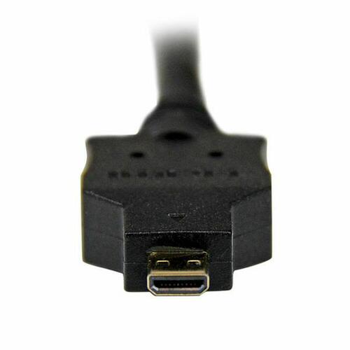 HDMI til DVI-kabel Startech HDDDVIMM2M 2 m Sort