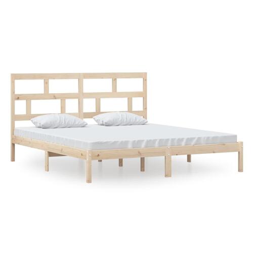 Sengeramme 180x200 cm Super King massivt træ