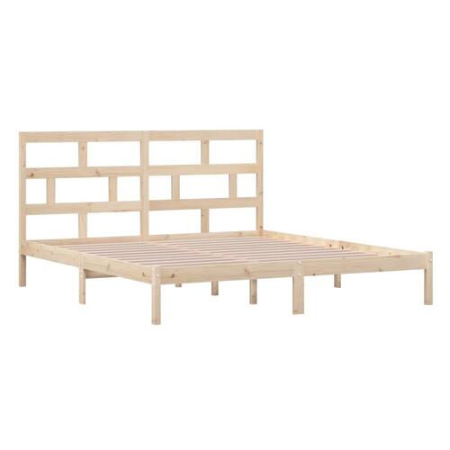 Sengeramme 180x200 cm Super King massivt træ
