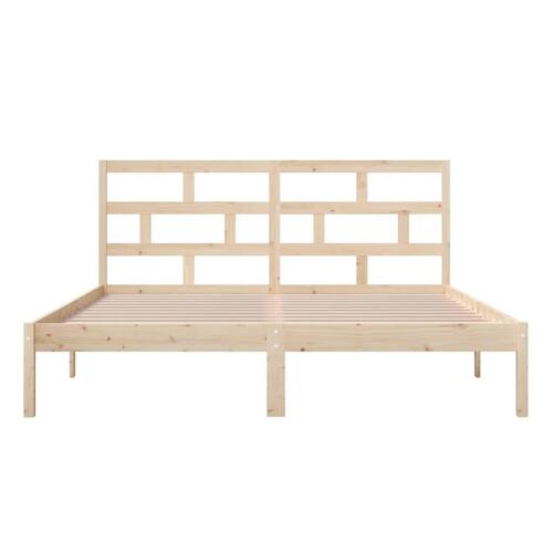 Sengeramme 180x200 cm Super King massivt træ
