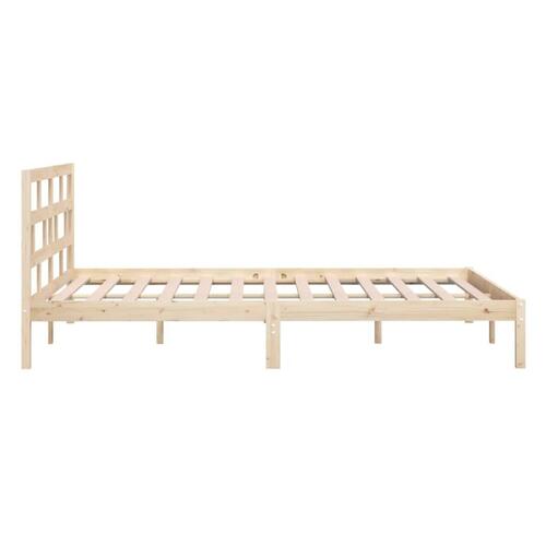 Sengeramme 180x200 cm Super King massivt træ