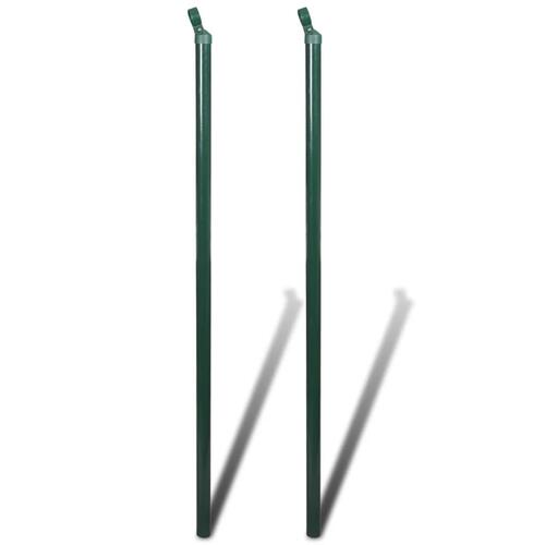 Trådhegn med stolper og spyd 1,5x25 m stål