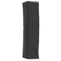 Overtræk til terrassevarmer 58x58x228 cm 420D Oxfordstof sort