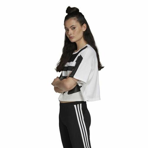 Kortærmet T-shirt til Kvinder Adidas Big Logo 40