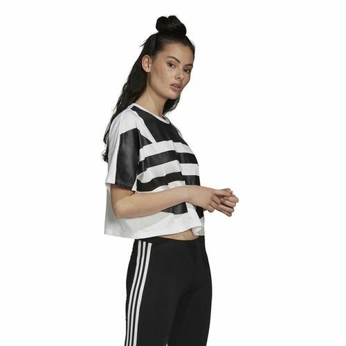 Kortærmet T-shirt til Kvinder Adidas Big Logo 40