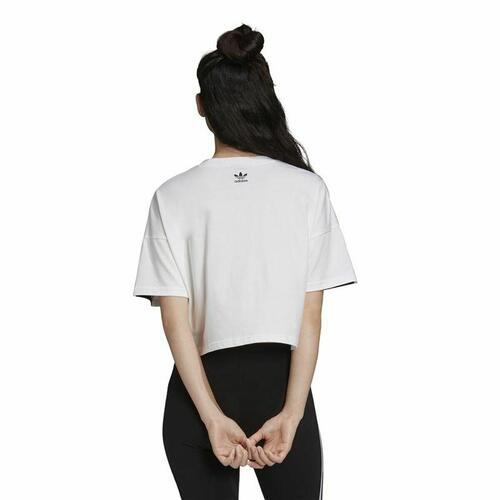 Kortærmet T-shirt til Kvinder Adidas Big Logo 40
