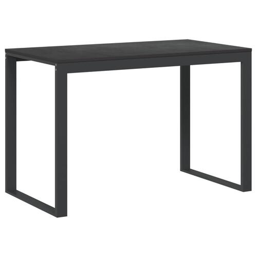 Computerbord 110x60x73 cm spånplade sort