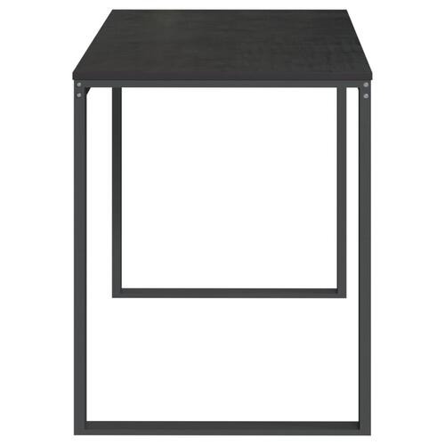 Computerbord 110x60x73 cm spånplade sort