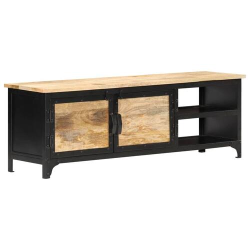 Tv-skab 120x30x40 cm ru mangotræ