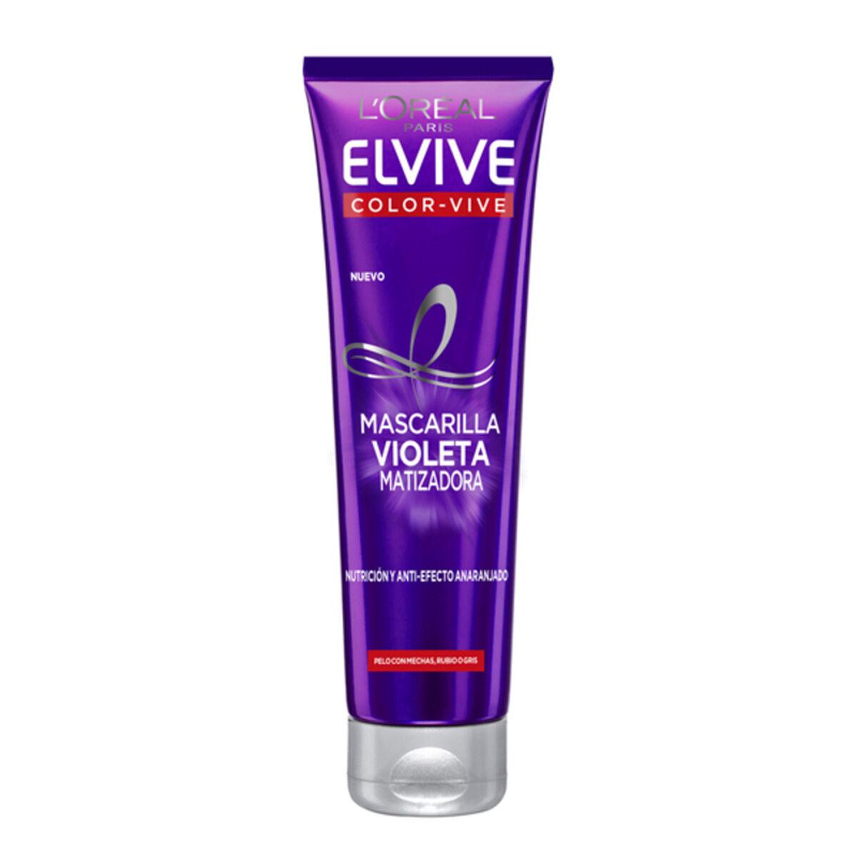 Mattende Hårmaske ELVIVE COLOR-VIVE VIOLETA L'Oreal Make Up P2101809 (150 ml) 150 ml