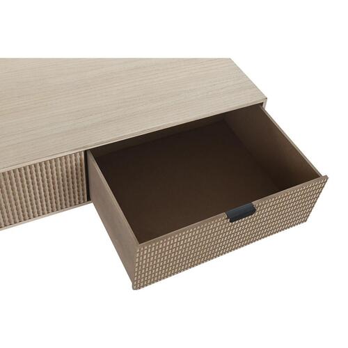 Sofabord Brun Træ Gran Plastik Træ MDF 120 x 60 x 42,5 cm