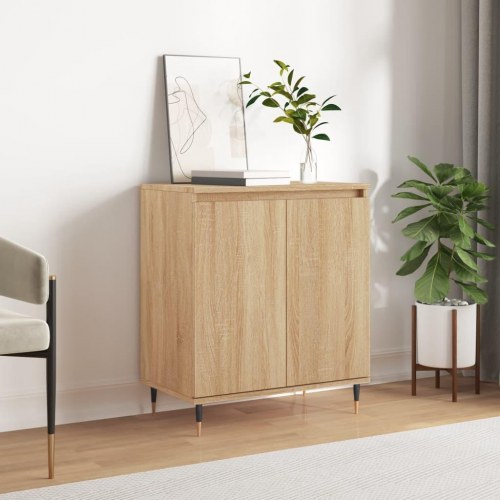 Skænk 60×35×70 cm i konstrueret træ - sonoma-eg