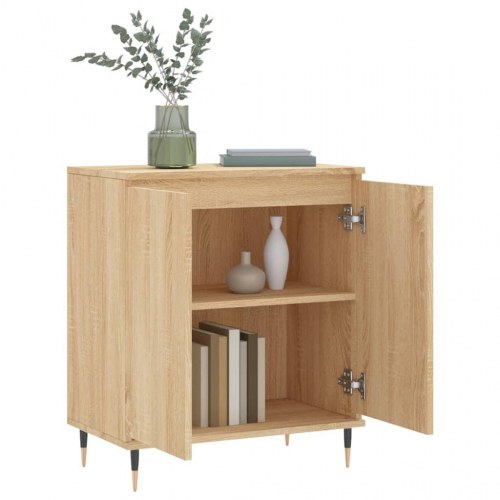 Skænk 60×35×70 cm i konstrueret træ - sonoma-eg