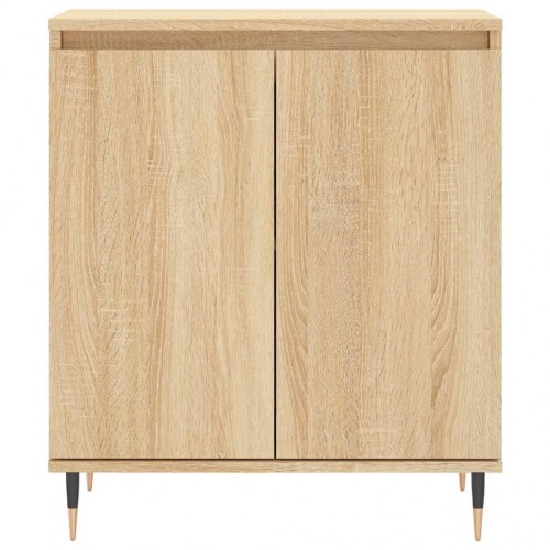 Skænk 60×35×70 cm i konstrueret træ - sonoma-eg