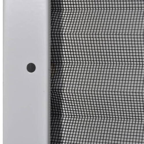 Insektnet til vindue plissé 80x160 cm