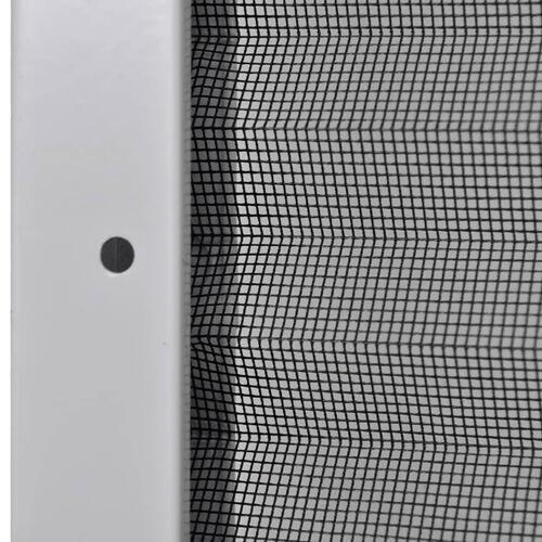 Insektnet til vindue plissé m. skygge 160 x 80 cm