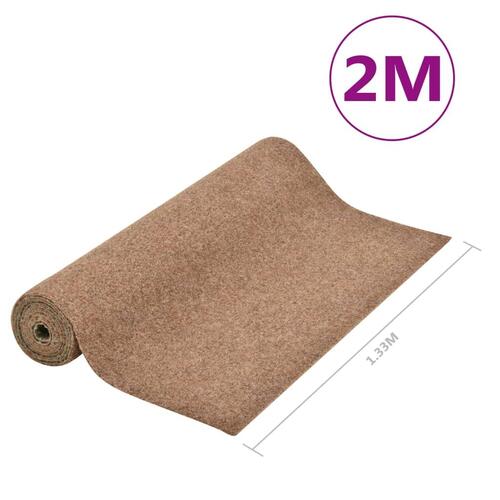 Kunstgræs med knopper 2x1,33 m beige