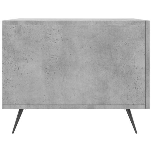 Sofabord 50x50x40 cm konstrueret træ betongrå