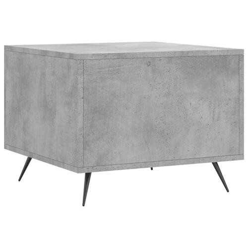 Sofabord 50x50x40 cm konstrueret træ betongrå