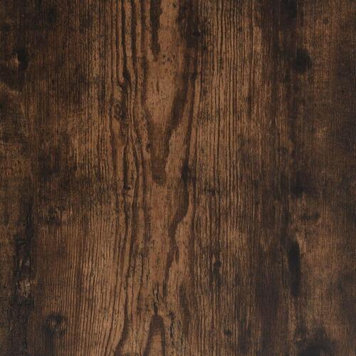 Bogreol/rumdeler 80x24x96 cm konstrueret træ røget egetræ