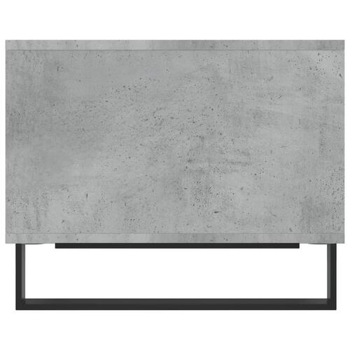Sofabord 60x50x40 cm konstrueret træ betongrå