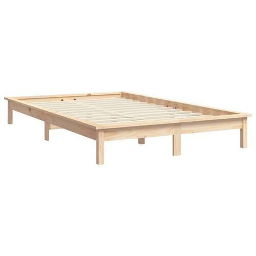 Sengeramme 160x200 cm massivt fyrretræ