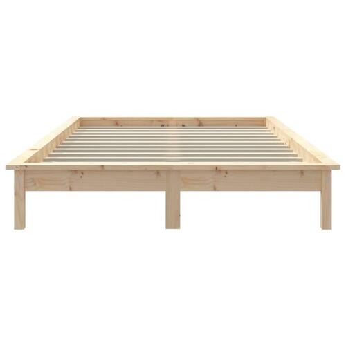 Sengeramme 160x200 cm massivt fyrretræ