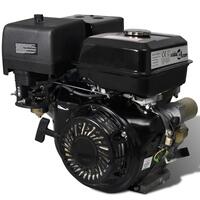 Benzinmotor med elektrisk start 15 hk 11 kW sort