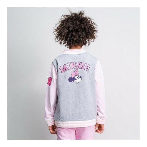 Jakke Børns Minnie Mouse Grå 8 år