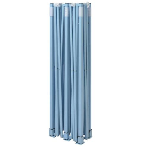 Foldbart pavillontelt pop-up 3 x 6 m cremehvid