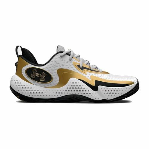 Basketballsko til voksne Under Armour Spawn 5 Hvid 45