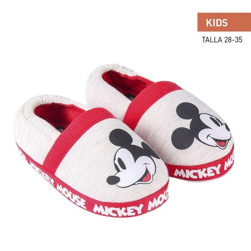Hjemmesko Mickey Mouse Lysegrå 28-29
