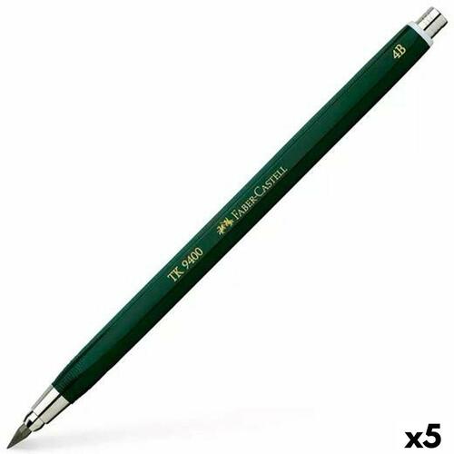 Stiftholder Faber-Castell Tk 9400 3 Grøn (5 enheder)