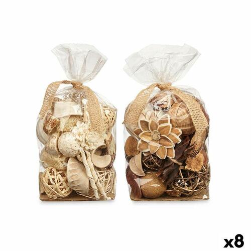 Decorative Potpourri Hvid Brun 19 x 40 x 14 cm (8 enheder)